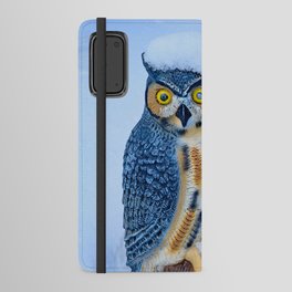 Snow Owl Android Wallet Case