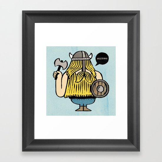 Pillage and Plunder Framed Art Print