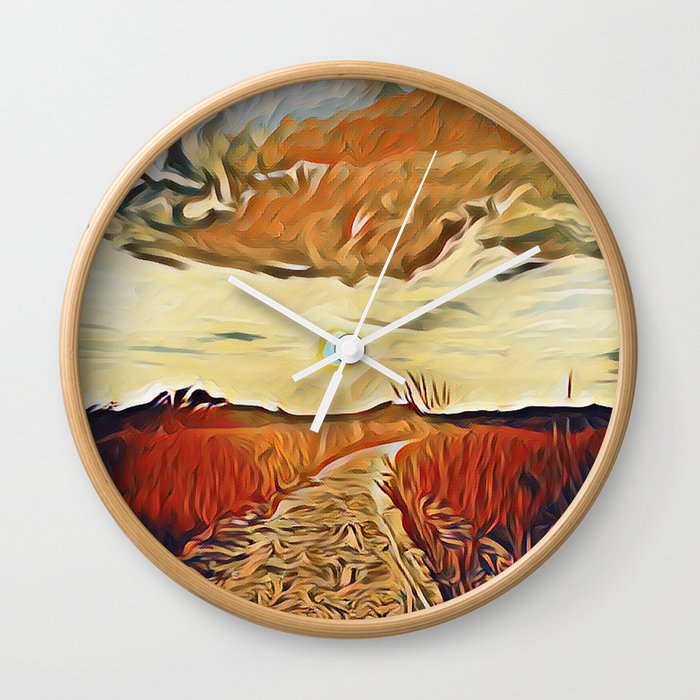 Road to Peace  Wall Clock