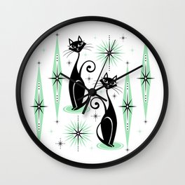 Atomic Starburst Wall Clocks For Any Decor Style Society6