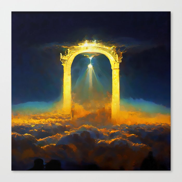 Ascending to the Gates of Heaven Canvas Print
