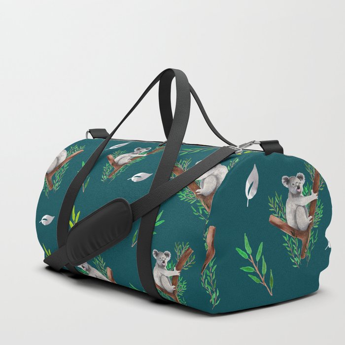 Koala Pattern Duffle Bag