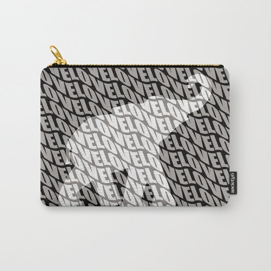 I love the elephant Carry-All Pouch