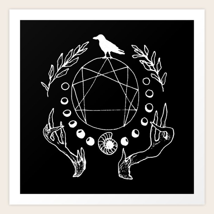 Wicca Art Print By Thewildmara Society6