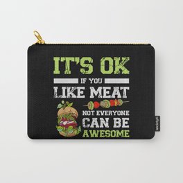 Vegetarian Fast Food Vagitarian Vegan Carry-All Pouch