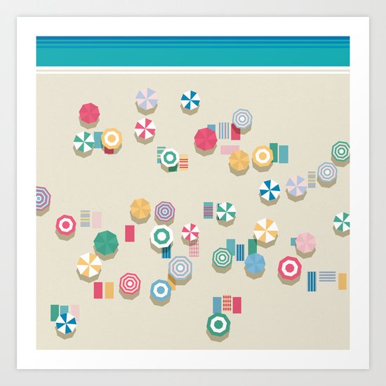 Summer High Art Print