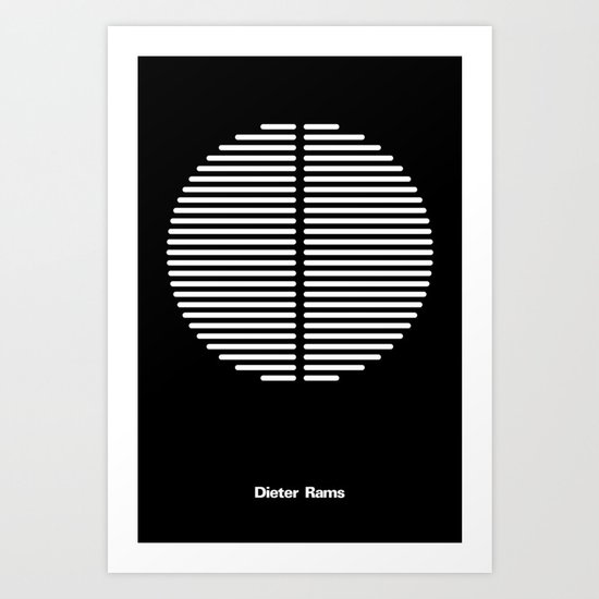 DIETER RAMS Art Print