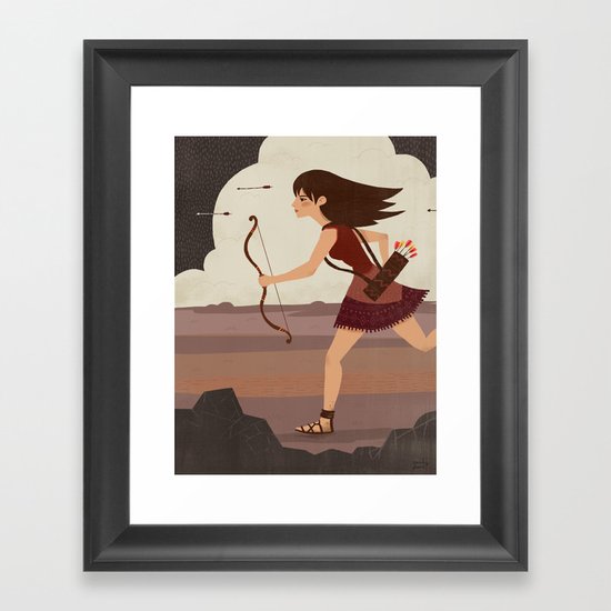 Archer Framed Art Print