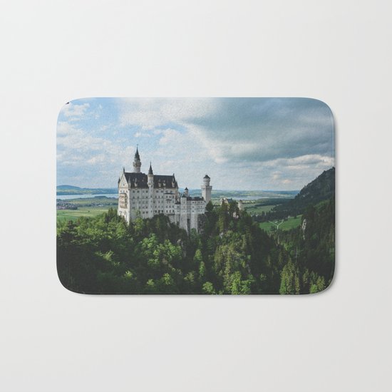 Castle dreaming Bath Mat