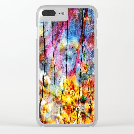 Colorful Symphony of Spring Clear iPhone Case