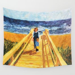 Beach Day Wall Tapestry
