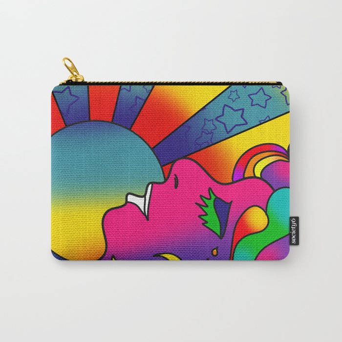 peter max inspired Carry-All Pouch