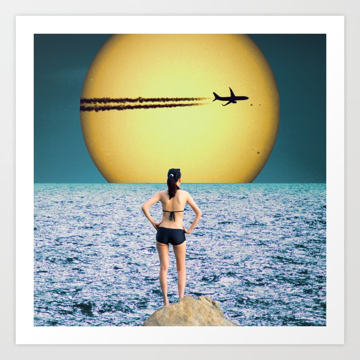 Say Goodbye Art Print by Cs025 | Society6