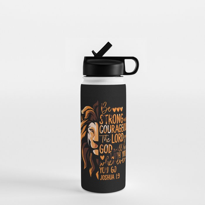 Man of God Wood Design Stainless Steel Water Bottle - 1 Timothy 6:11 -  Reilly's Church Supply & Gift Boutique