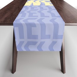 South African Slang Aweh Table Runner