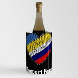 I Support Peace Wine Chiller
