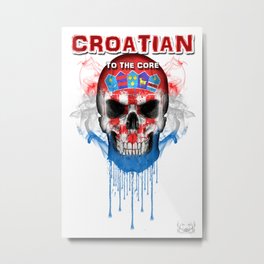 To The Core Collection: Croatia Metal Print