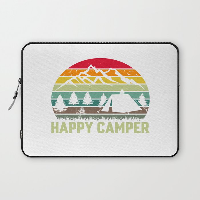 Happy Campers Laptop Sleeve
