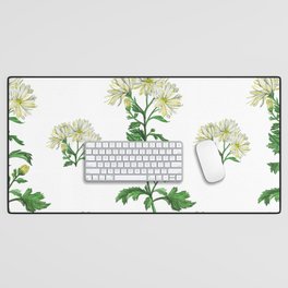 Green Plants Trees and Leaves Desk Mat