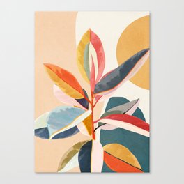 Colorful Branching Out 05 Canvas Print