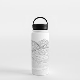 Park City's Ski Mountains | Topographic Trail Map Water Bottle