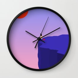 Cliff//Rose Wall Clock