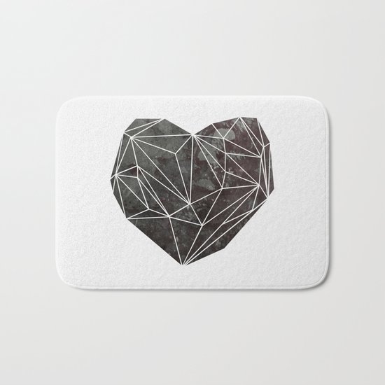 Heart Graphic 4 Bath Mat
