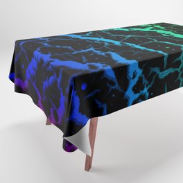 Cracked Space Lava - Rainbow PBCGY Tablecloth