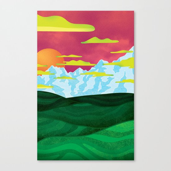 Back home Canvas Print