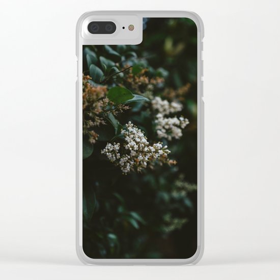 Washington Blooms Clear iPhone Case