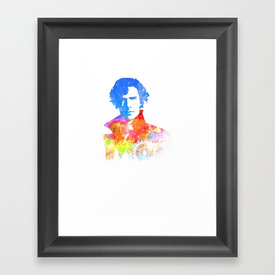 Sherlock Framed Art Print