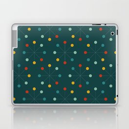 Mid Century Starburst Seamless Pattern 17 Laptop Skin