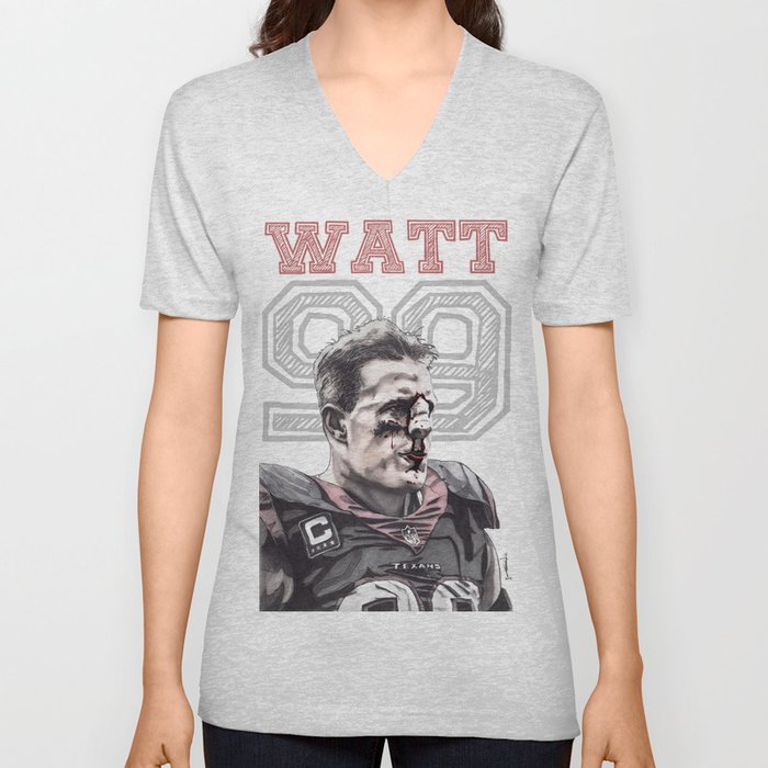 J.J. Watt V Neck T Shirt