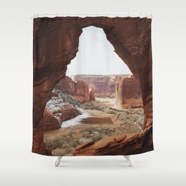 Window Rock Shower Curtain