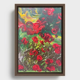 Roses by Nicole Framed Canvas