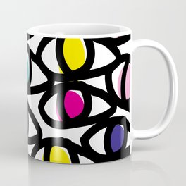 Colorful Abstract Eyes  Mug