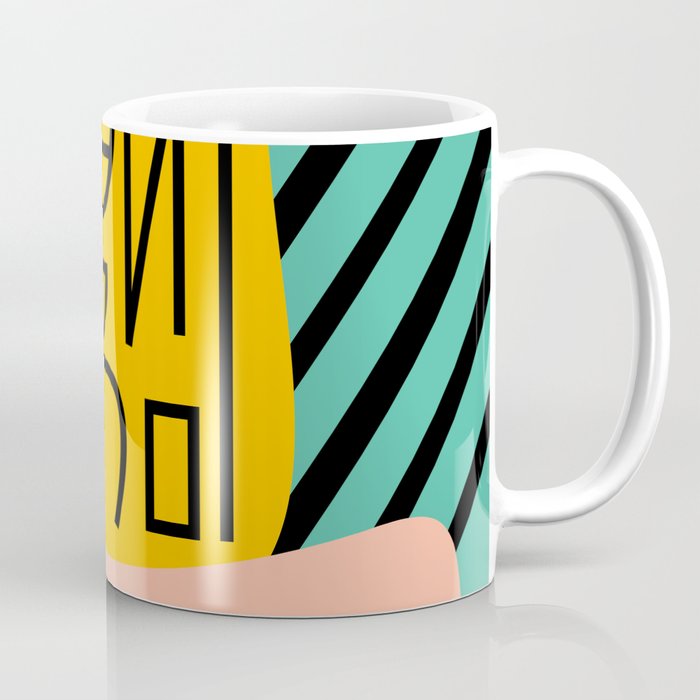 Strange alphabet Coffee Mug