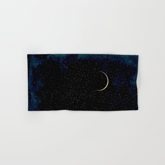 Crescent Moon Hand & Bath Towel