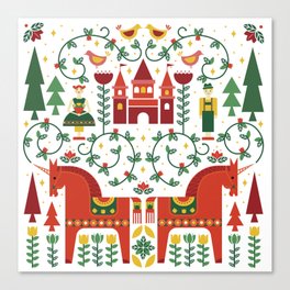 Scandinavian Inspired Fairytale Canvas Print