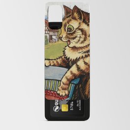 Family Matters by Louis Wain Android Card Case