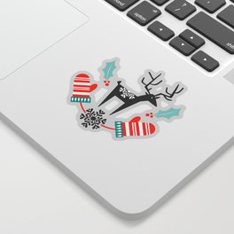 Hygge Holiday Sticker