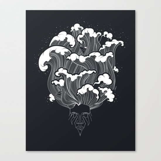 Storming Mind Canvas Print