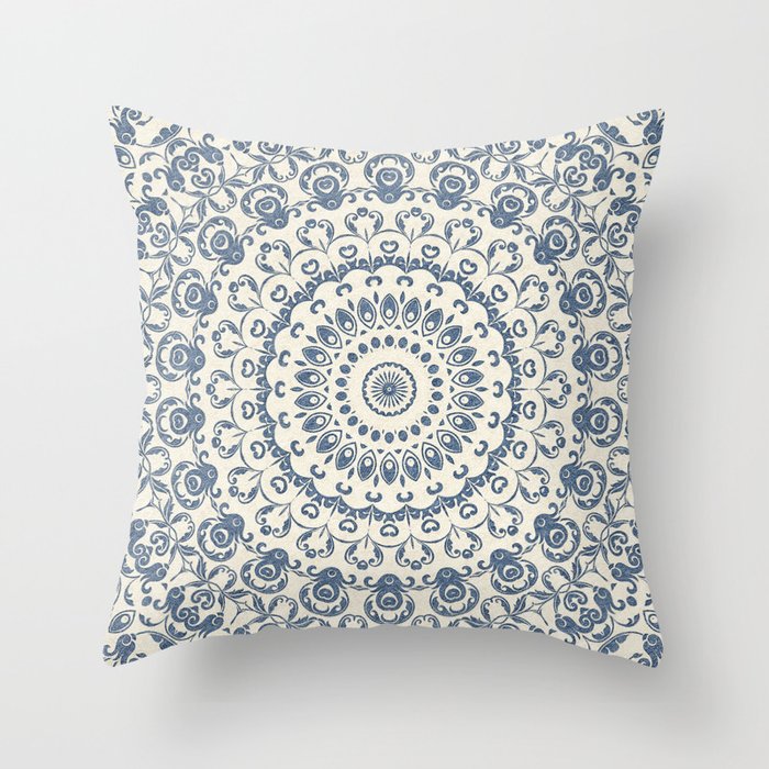 Granny's Old Lace Throw Pillow