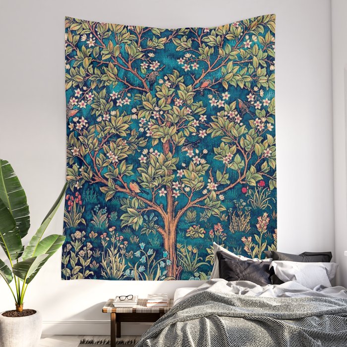 William morris tree of online life paint by numbers