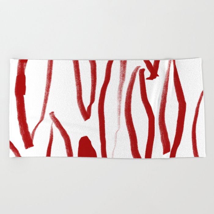 Minimal Art. Abstract 184 Beach Towel