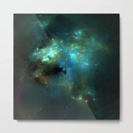 NGC 002836 Metal Print | Nebula, Graphicdesign, Starfields, Stars, Spaceart, Digitalart 