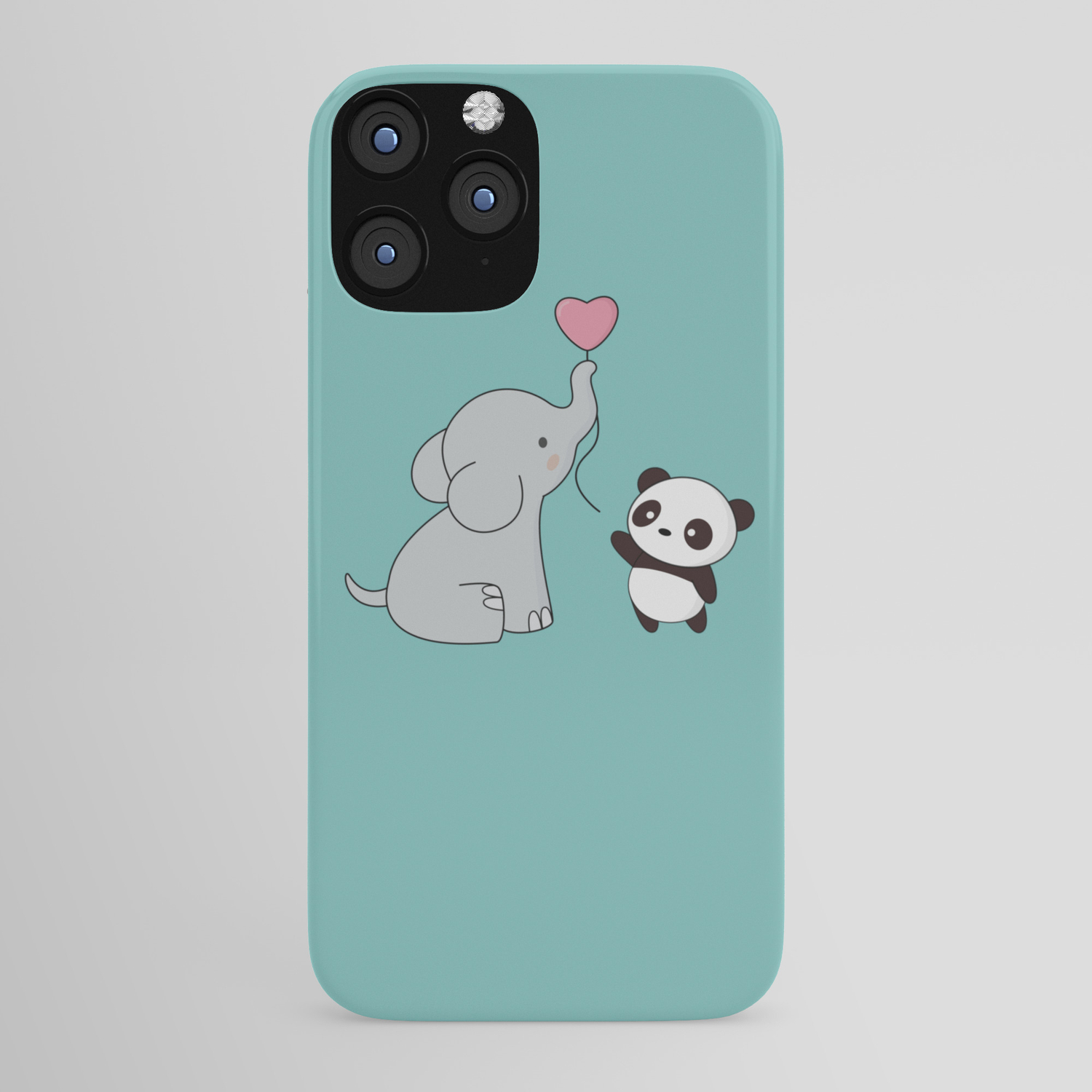 Kawaii Cute Elephant And Panda Iphone Case By Wordsberry Society6 Kawaii Cute Elephant And Panda Iphone Case By Wordsberry Society6