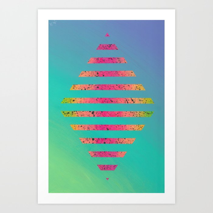 Chill Vibe Diamond Art Print