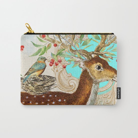 Winter animal #12 Carry-All Pouch