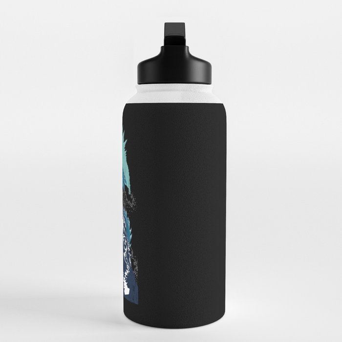 Retro Godzilla Stainless Steel Water Bottle 